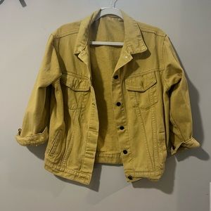 Yellow Jean Jacket